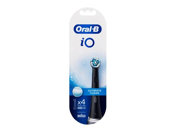 Oral-B iO Ultimate Clean (U) 4ks, Náhradná hlavica Black