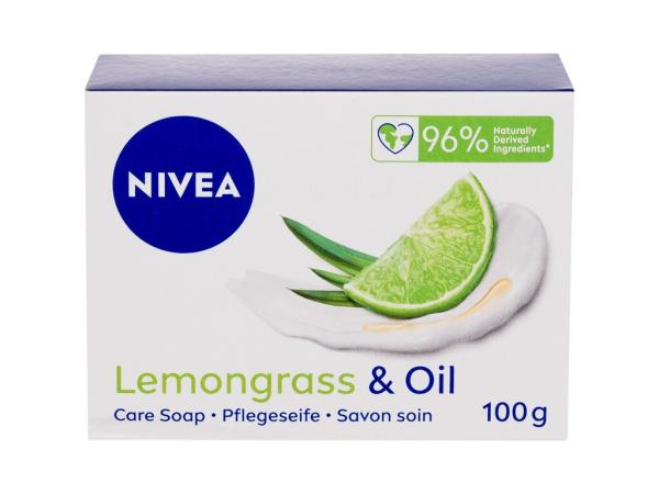 Nivea Lemongrass & Oil (U) 100g, Tuhé mydlo