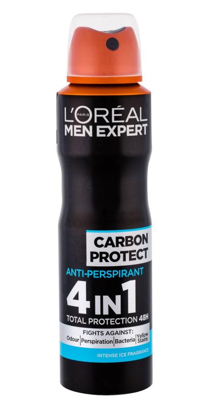 L'Oréal Paris Men Expert Carbon Protect (M) 150ml, Antiperspirant 5in1