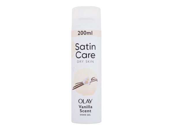 Gillette Satin Care Olay Vanilla Dream Shave Gel (W) 200ml, Gél na holenie
