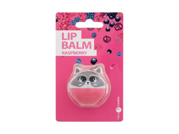 2K Cute Animals Lip Balm (W) 6g, Balzam na pery Raspberry
