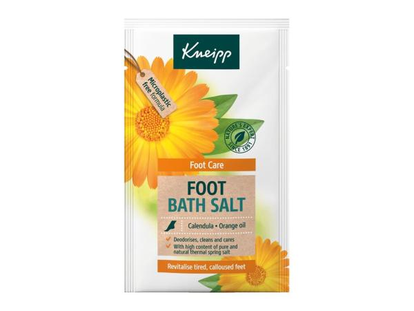 Kneipp Foot Care Foot Bath Salt (U) 40g, Kúpeľová soľ Calendula & Orange Oil