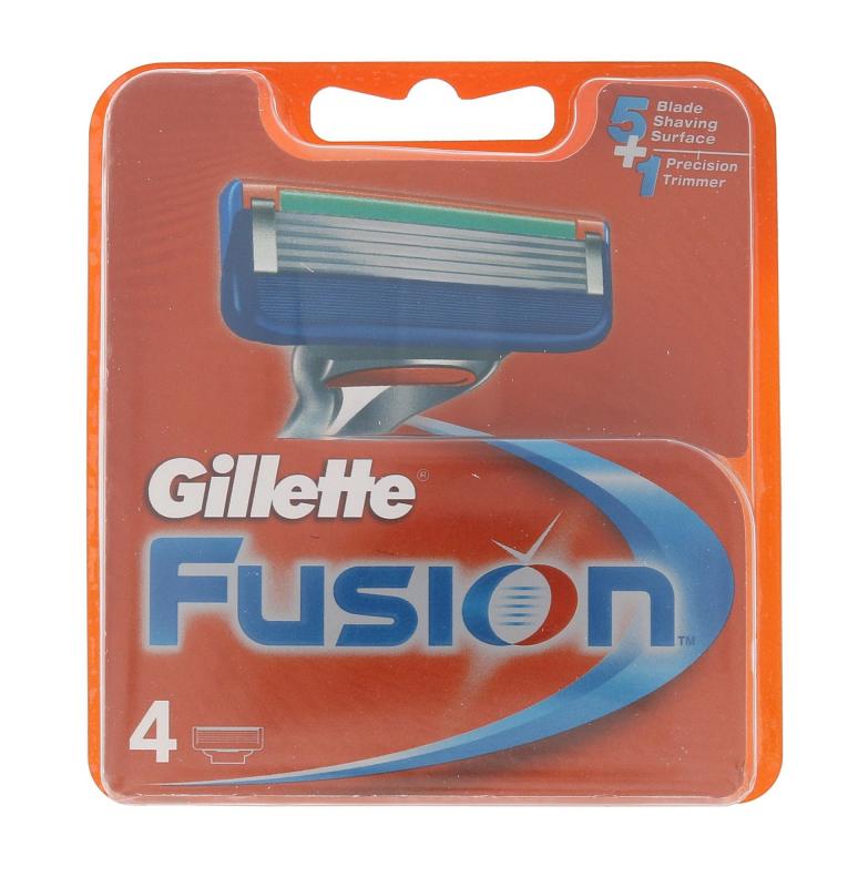 Gillette Fusion5 (M) 4ks, Náhradné ostrie