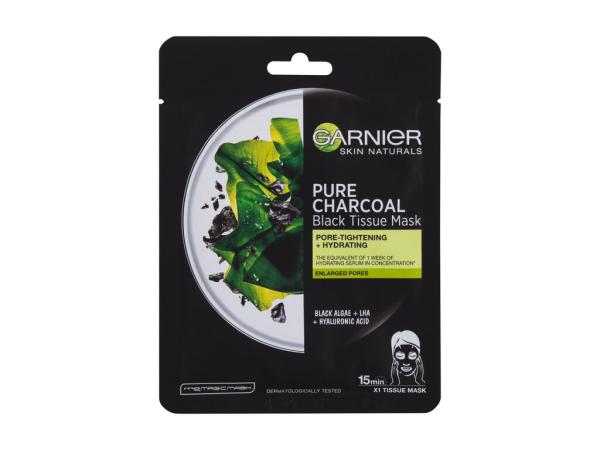 Garnier Skin Naturals Pure Charcoal Algae (W) 1ks, Pleťová maska