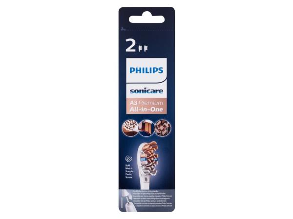 Philips Sonicare A3 premium All-in-One (U) 2ks, Náhradná hlavica HX9092/10 White