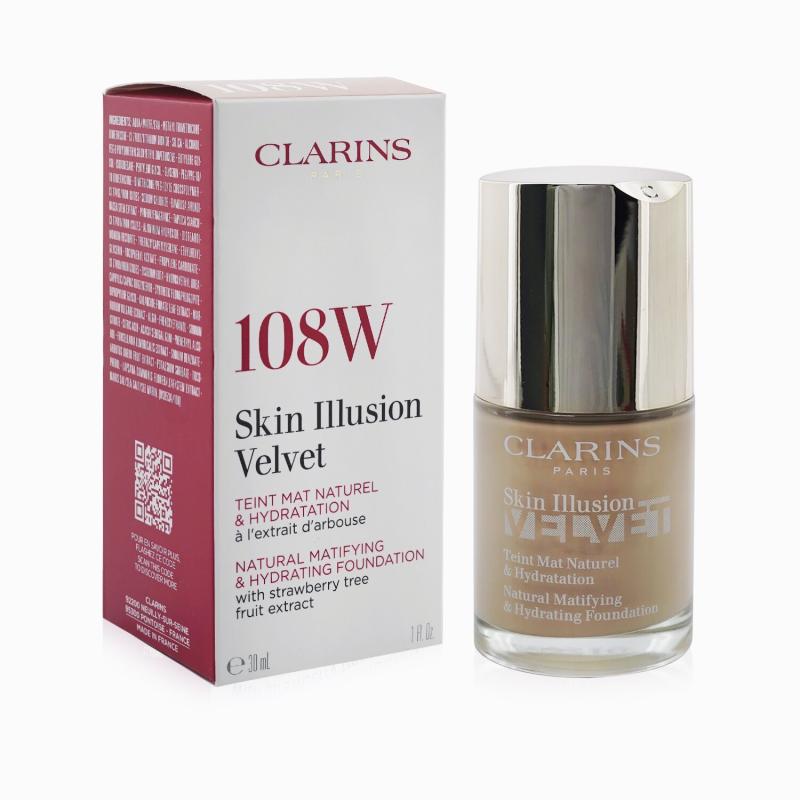 Clarins Skin Illusion Velvet 108.3N (W) 30ml, Make-up