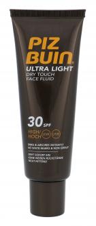 PIZ BUIN Ultra Light Dry Touch Face Fluid (U) 50ml, Opaľovací prípravok na tvár SPF30