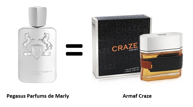 Armaf Craze is Marly Pegasus clone