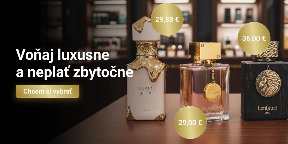 Banner klony luxusných parfumov