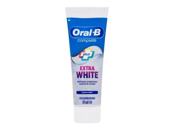 Oral-B Complete Plus Extra White (U) 75ml, Zubná pasta Clean Mint