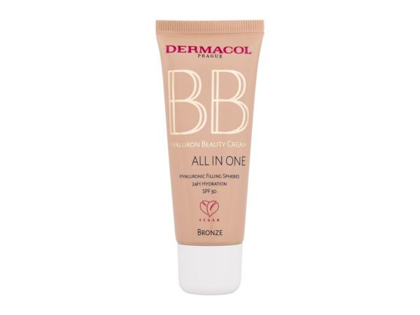 Dermacol BB Cream Hyaluron Beauty Cream All In One 02 Bronze (W) 30ml, BB krém