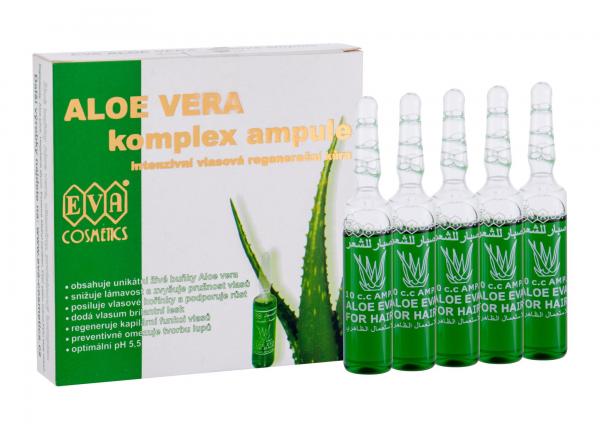 Eva Cosmetics Aloe Vera Complex Hair Care Ampoules (W) 50ml, Sérum na vlasy