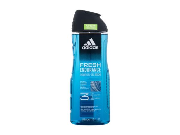 Adidas Fresh Endurance Shower Gel 3-In-1 (M) 400ml, Sprchovací gél New Cleaner Formula