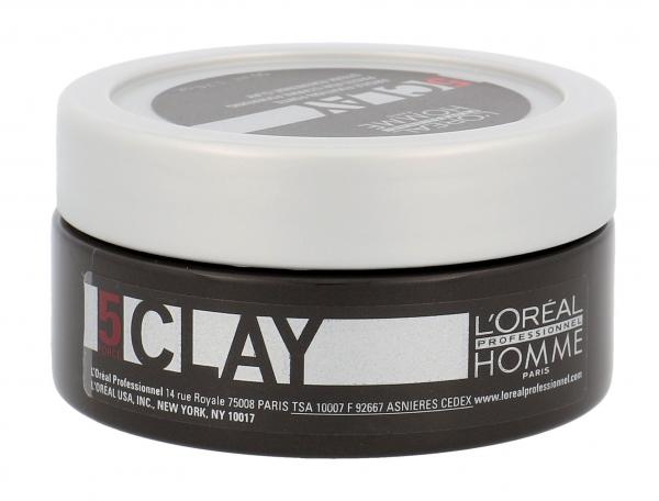 L'Oréal Professionne Homme Clay (M) 50ml, Pre definíciu a tvar vlasov