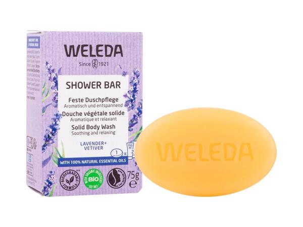 Weleda Shower Bar Lavender + Vetiver (W) 75g, Tuhé mydlo