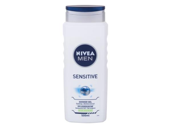 Nivea Men Sensitive (M) 500ml, Sprchovací gél