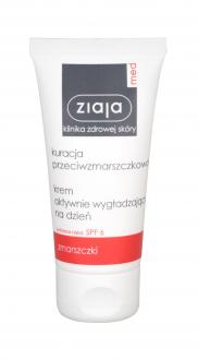 Ziaja Med Anti-Wrinkle Treatment Smoothing Day Cream (W) 50ml, Denný pleťový krém SPF6