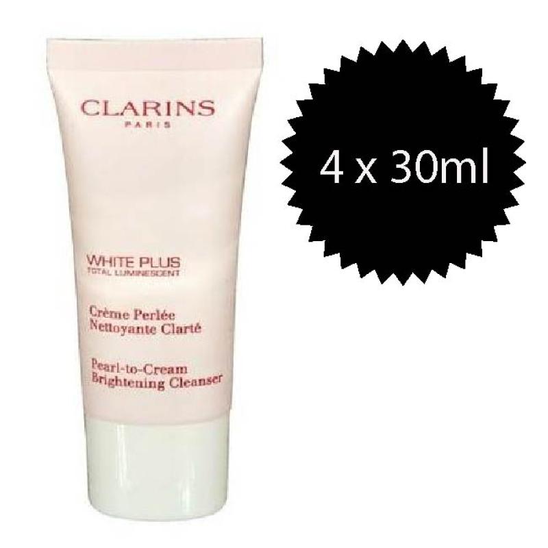 Clarins White Plus Pearl-To-Cream  Brightening Cleanser 125ml, Čistiaca pena