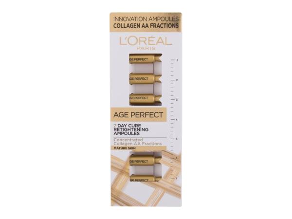 L'Oréal Paris Age Perfect 7 Day Cure Retightening Ampoules (W) 7x1ml, Pleťové sérum