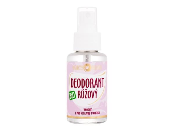 Purity Vision Rose Bio Deodorant (U) 50ml, Dezodorant