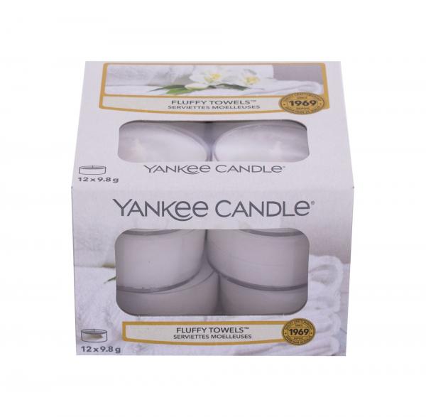 Yankee Candle Fluffy Towels (U) 117,6g, Vonná sviečka