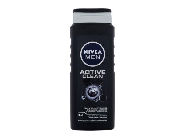 Nivea Men Active Clean (M) 500ml, Sprchovací gél