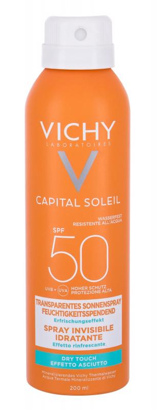 Vichy Capital Soleil Invisible Hydrating Mist (W) 200ml, Opaľovací prípravok na telo SPF50