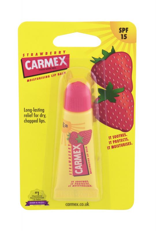 Carmex Strawberry (W) 10g, Balzam na pery SPF15